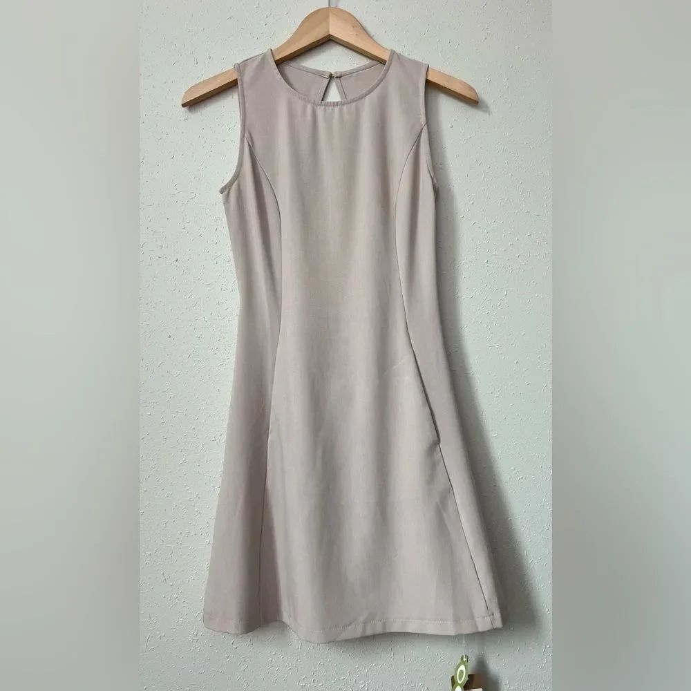NWT OGL Everyday Mini Taupe Dress Size XS
